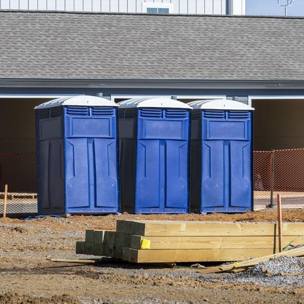 job site portable toilets offers weekly cleaning and maintenance services for all of our portable toilets on work sites